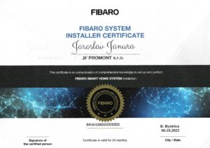 fibaro_ceretifikát_jaroslav_janura