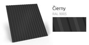 RAL9005 Čierna